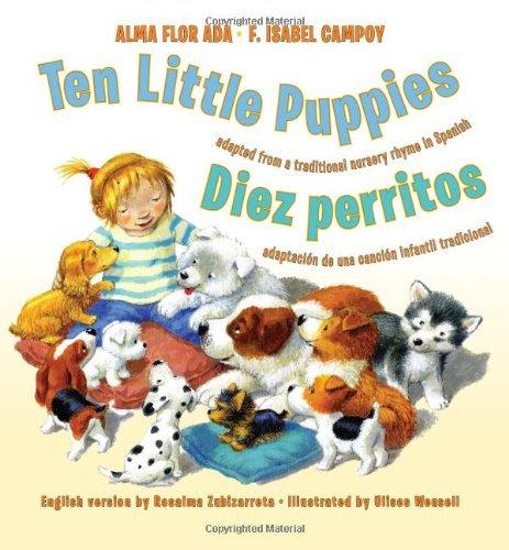 Ten Little Puppies / Diez Perritos (English/Spanish Edition)