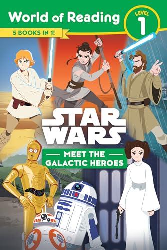Star Wars: Meet the Galactic Heroes 5 Books In 1 (World of Reading, Level 1)