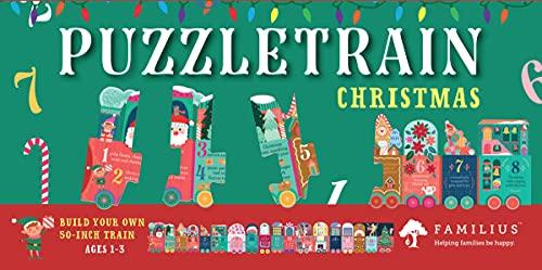 Christmas Train 24-Piece Puzzle (PuzzleTrain)