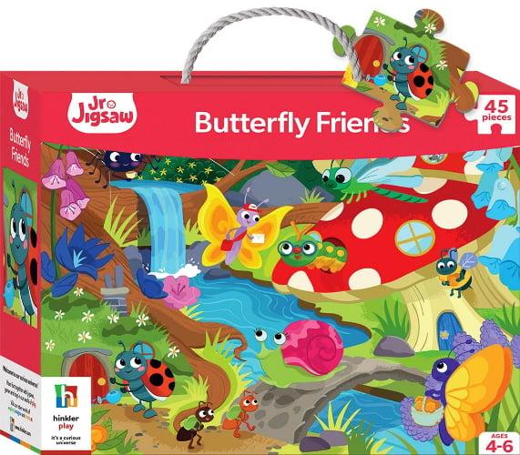Butterfly Friends 45 Piece Jigsaw Puzzle (Junior Jigsaw)