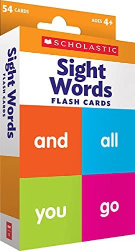 Sight Words Flash Cards (Ages 4+)