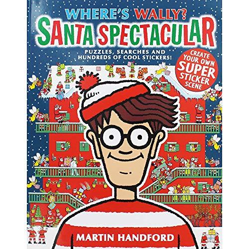 Where's Wally? Santa Spectacular: Puzzles, Searches and Hundreds of Cool Stickers