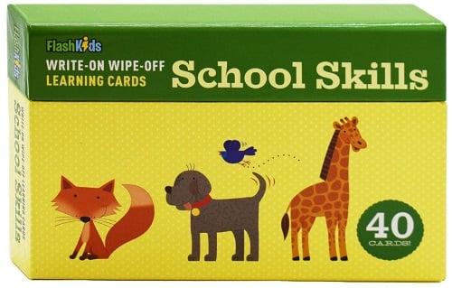 School Skills  (Write-on Wipe-off Learning Cards)