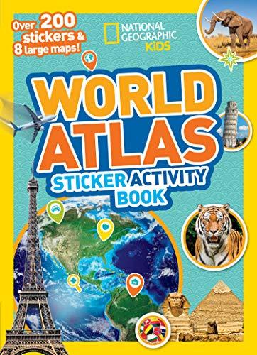 World Atlas Sticker Activity Book (National Geographic Kids)