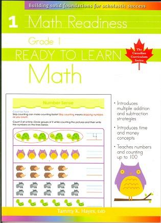 Grade 1 Math (Ready to Learn, Canadian Curriculum Series)