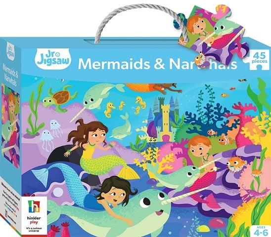 Mermaids & Narwhals 45 Piece Jigsaw Puzzle (Junior Jigsaw)