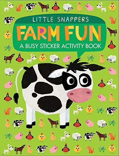Farm Fun: A Busy Sticker Activity Book (Little Snappers)