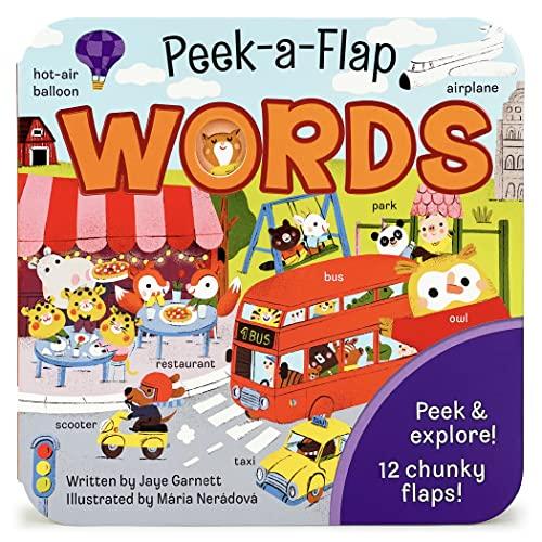 Peek-a-Flap Words Lift-a-Flap Board Book