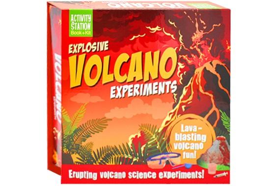 Explosive Volcano Experiments (Activity Station Book + Kit)