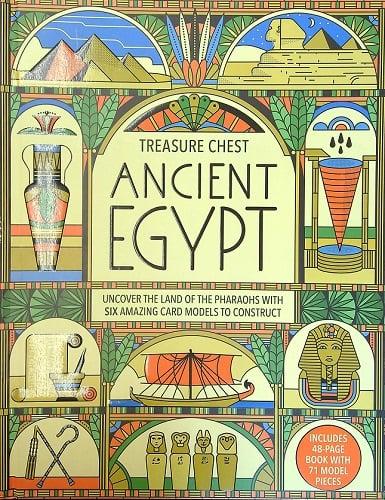 Ancient Egypt: Uncover the Land of The Pharaohs With Six Amazing Card Models to Construct (Treasure Chest)